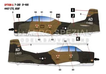 CD32019 T-28 Trojan U.S. Navy & U.S. Air Force