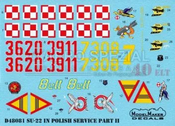 MOD48081 Su-22M-4 Fitter-K Polish Air Force Part 2