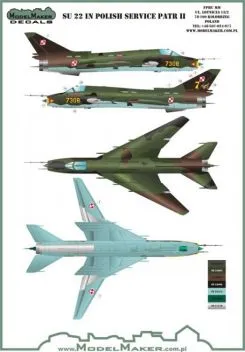 MOD72081 Su-22M-4 Fitter Fitter-K polnische Luftwaffe Teil 2
