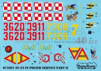 MOD72081 Su-22M-4 Fitter Fitter-K polnische Luftwaffe Teil 2