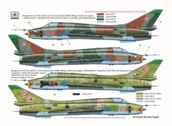 HUN48172 Su-17M4 & Su-22M3 Fitter