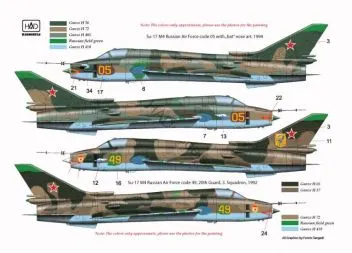 HUN48172 Su-17M4 & Su-22M3 Fitter