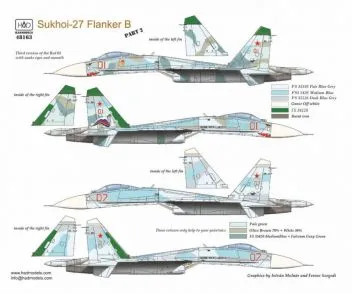 HUN72160 Su-27 Flanker russische Luftwaffe