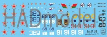 HUN72160 Su-27 Flanker russische Luftwaffe