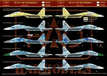 HUN72161 Su-27UB Flanker-C Belarus, Russia, Ukraine