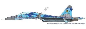 HUN72161 Su-27UB Flanker-C Russland, Ukraine, Weißrussland