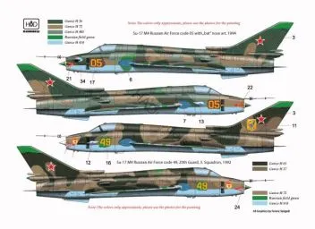 HUN72172 Su-17M4 & Su-22M3 Fitter