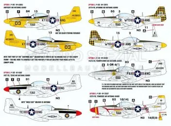 CD72054 P-51D Mustang Air National Guard