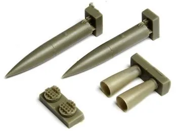 MMK4912 Luft-Luft-Raketenbehälter m/57 (mit Frontverkleidung)