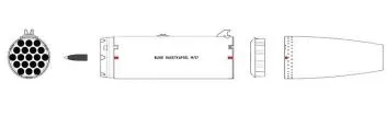 MMK4913 Air-to-Air Rocket Pod m/57 (without front cover)