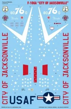 CD48120 F-106A Delta Dart City of Jacksonville