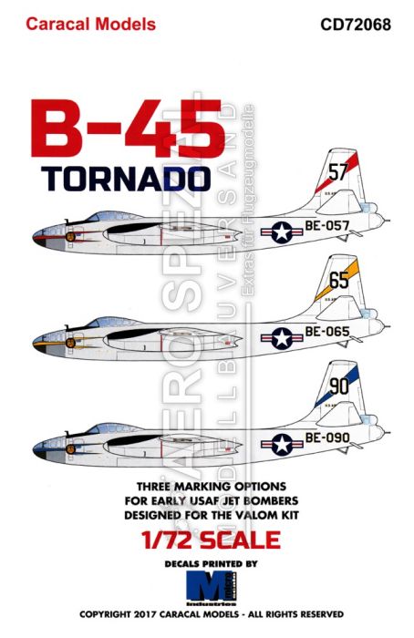 CD72068 B-45A Tornado U.S. Air Force in Europa