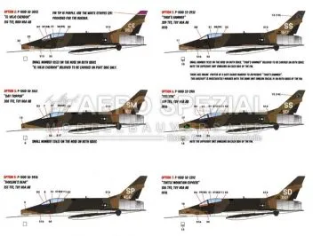 CD72071 F-100 Super Sabre in Vietnam War