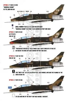 CD72071 F-100 Super Sabre in Vietnam War