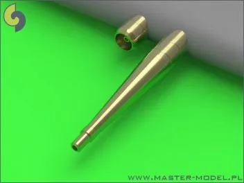 AM44003 Hispano 20 mm Cannon Barrels and .50 cal. (12.7 mm) Barrels in Fairings