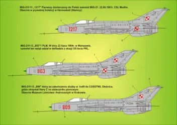 MOD48003 MiG-21F-13 Fishbed-C polnische Luftwaffe