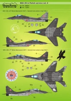 MOD72007 MiG-29A/G/GT Fulcrum Polish Air Force
