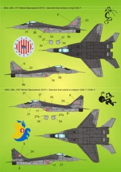 MOD72007 MiG-29A/G/GT Fulcrum polnische Luftwaffe