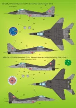 MOD72007 MiG-29A/G/GT Fulcrum polnische Luftwaffe