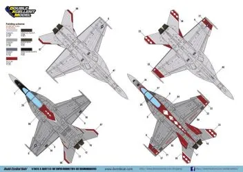 DXM14009 F/A-18F Super Hornet VFA-102 Diamondbacks