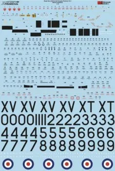 XD72287 Phantom FG.1 Stencils Royal Navy