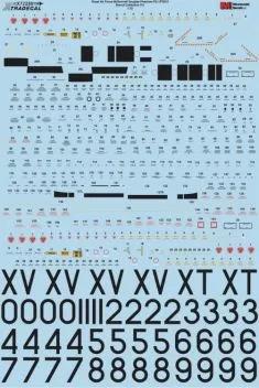 XD72288 Phantom FG.1/FGR.2 Stencils Royal Air Force (Camouflage Jets)
