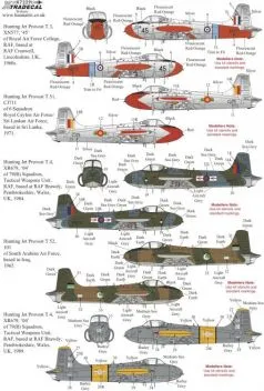 XD72291 Jet Provost T.3/T.4/T.51/T.52