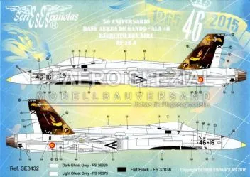 SE3432 EF-18A+ Hornet spanische Luftwaffe