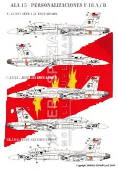 SE1248 EF-18A/B Hornet spanische Luftwaffe