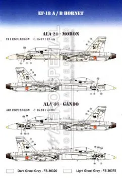SE1272 EF-18A/B Hornet spanische Luftwaffe