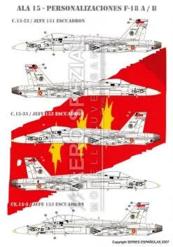 SE1272 EF-18A/B Hornet spanische Luftwaffe