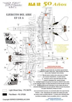 SE2972 EF-18M Hornet 50 Years Ala 12