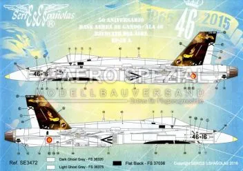 SE3472 EF-18A+ Hornet 50 Jahre Ala 46