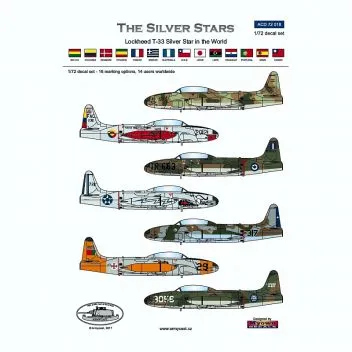 ACD72018 T-33 Shooting Star im weltweiten Einsatz