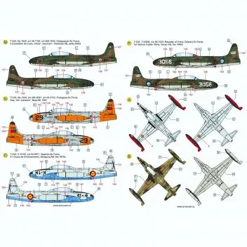 ACD72018 T-33 Shooting Star in Worldwide Service