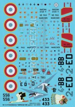 BD32054 Mirage IIIE Teil 2