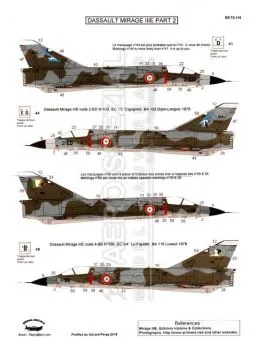 BD72115 Mirage IIIE