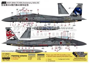 DXM72025 F-15J Eagle Tengu Warriors