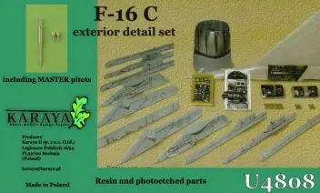 KYU4808 F-16C Fighting Falcon Exterior Set