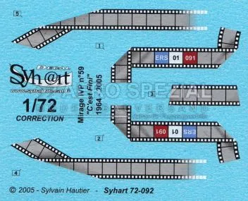 SY72095 Mirage IVP Ausmusterung C’est Fini