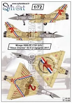 SY72105 Mirage 2000-5F Vieux Charles