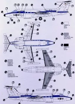 AMOD72328 HFB 320M Hansa Jet Flugbereitschaft