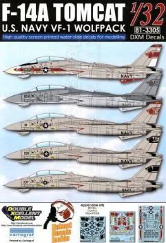 DXM32007 F-14A Tomcat VF-1 Wolfpack