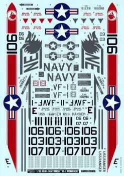 DXM32007 F-14A Tomcat VF-1 Wolfpack