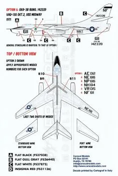 CD48137 EKA-3B Skywarrior
