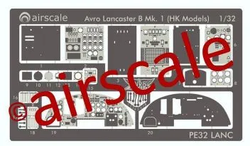 PE32LANC Lancaster B.I Instrumentenbretter