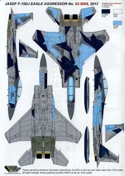 DXM32004 F-15J/DJ Eagle JASDF Aggressors