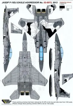DXM32004 F-15J/DJ Eagle JASDF Aggressors