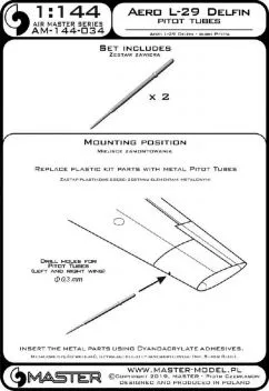 AM44034 L-29 Delfin Pitot Tube