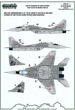 MOD48106 MiG-29 Fulcrum Helden von Kosciuszko, Teil 2
